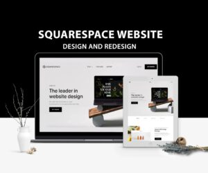 I will build a professional and responsive squarespace website