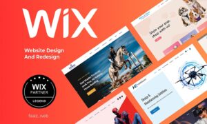 I will create wix website design or wix website redesign for you