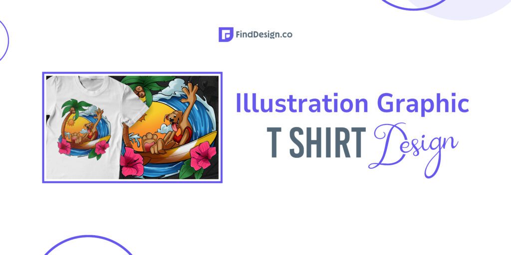 illustration graphic t shirt design