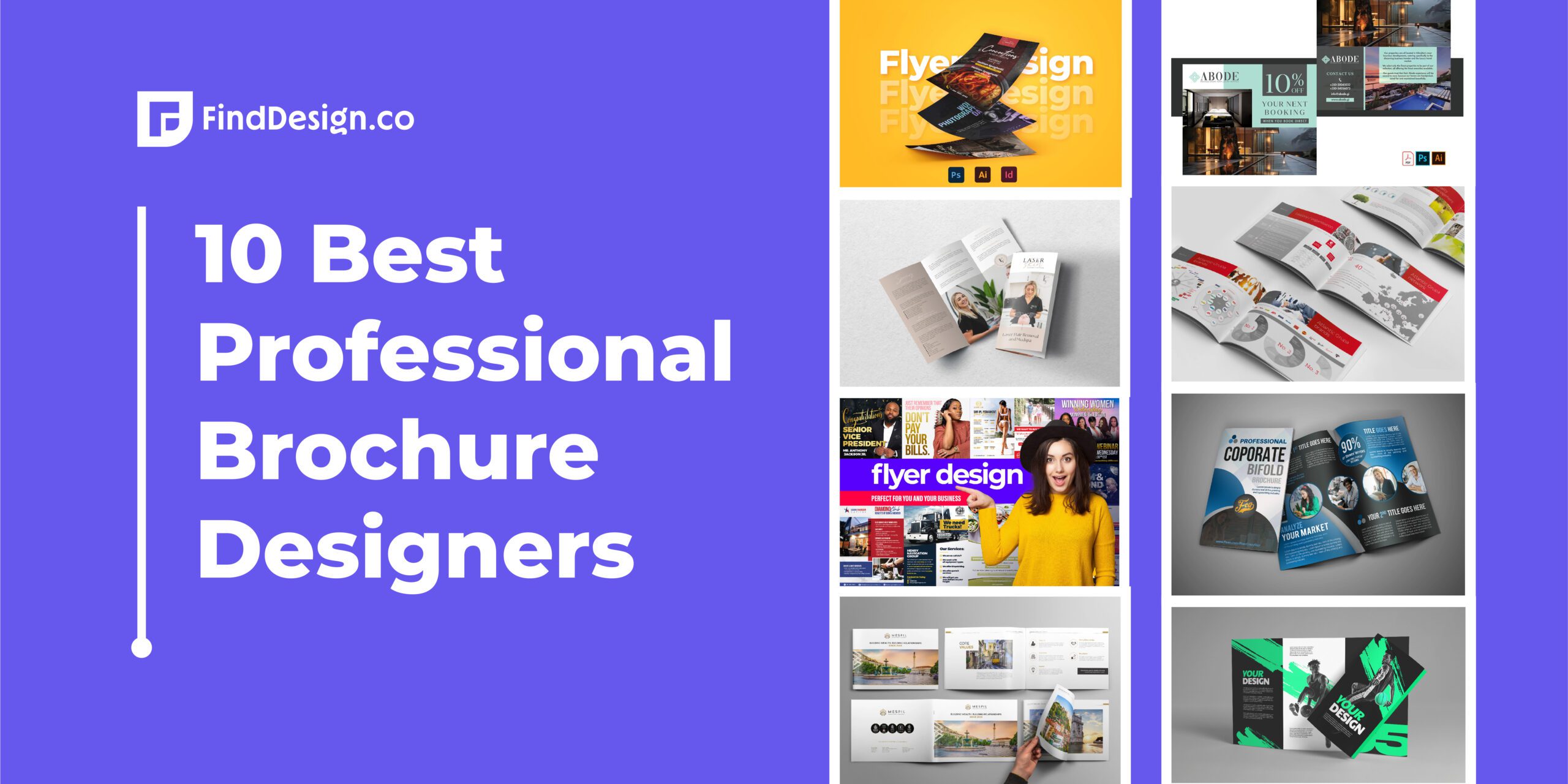 Top 10 Professional Brochure Designers